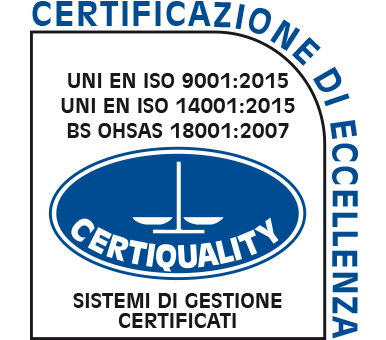 Certificate of Excellence
of Quality, Environmenta and Safety Management System certification 